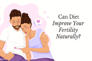 The image depicts an unhappy couple who faced another failed attempt at conceiving?