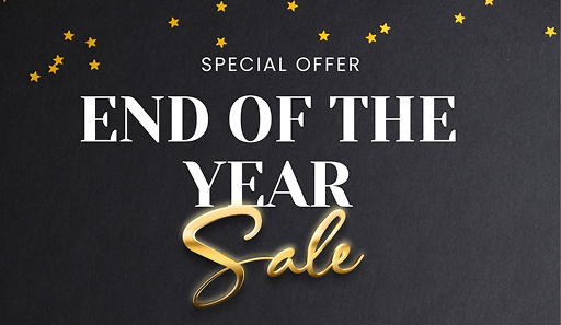End of Year Sale Banner